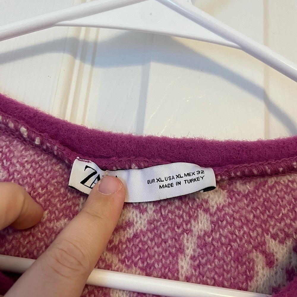 Zara Floral Knit Vest - Picture 5 of 5